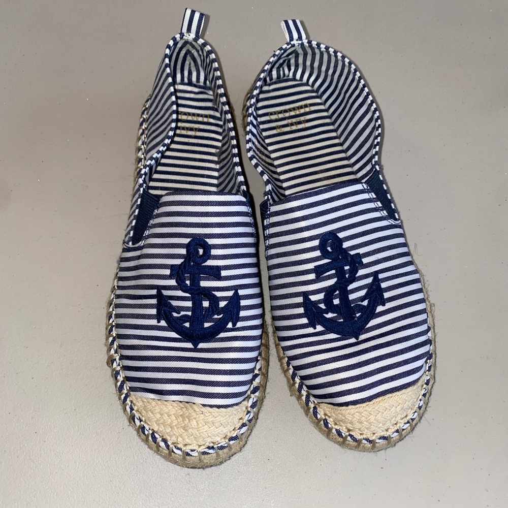 Nautical Striped Espadrilles